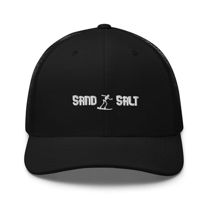 Surfing Skeleton Trucker Cap